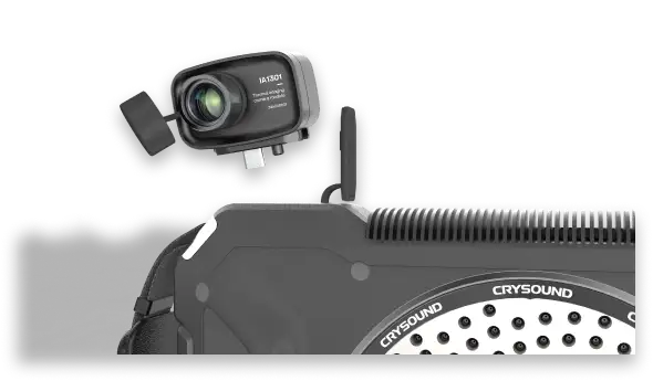 Thermal & Acoustic Imaging Display Simultaneously
