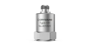 CRY431 IEPE Accelerometer, 1 Axis, 5mv/g, ±1000g pk, 1Hz to 12kHz
