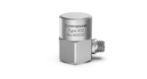 CRY432 Accelerometer, 1 Axis, 5mv/g, ±1000g pk, 1Hz to 12kHz