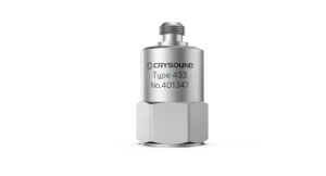 CRY433 Accelerometer, 1 Axis, 100mv/g, ±50g pk, 0.5Hz to 8kHz