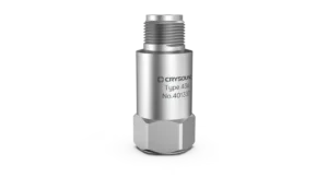 CRY436 Accelerometer, 1 Axis, 100mv/g, ±50g pk, 1Hz to 12kHz
