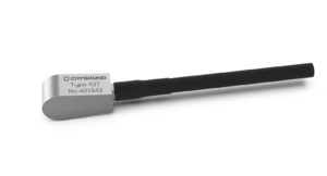 CRY437 Accelerometer, 1 Axis, 10mv/g, ±500g pk, 2Hz to 8kHz