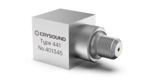 CRY441 Charge Accelerometer, 1 Axis, 5pC/g, ±2500g pk, 1Hz to 10kHz