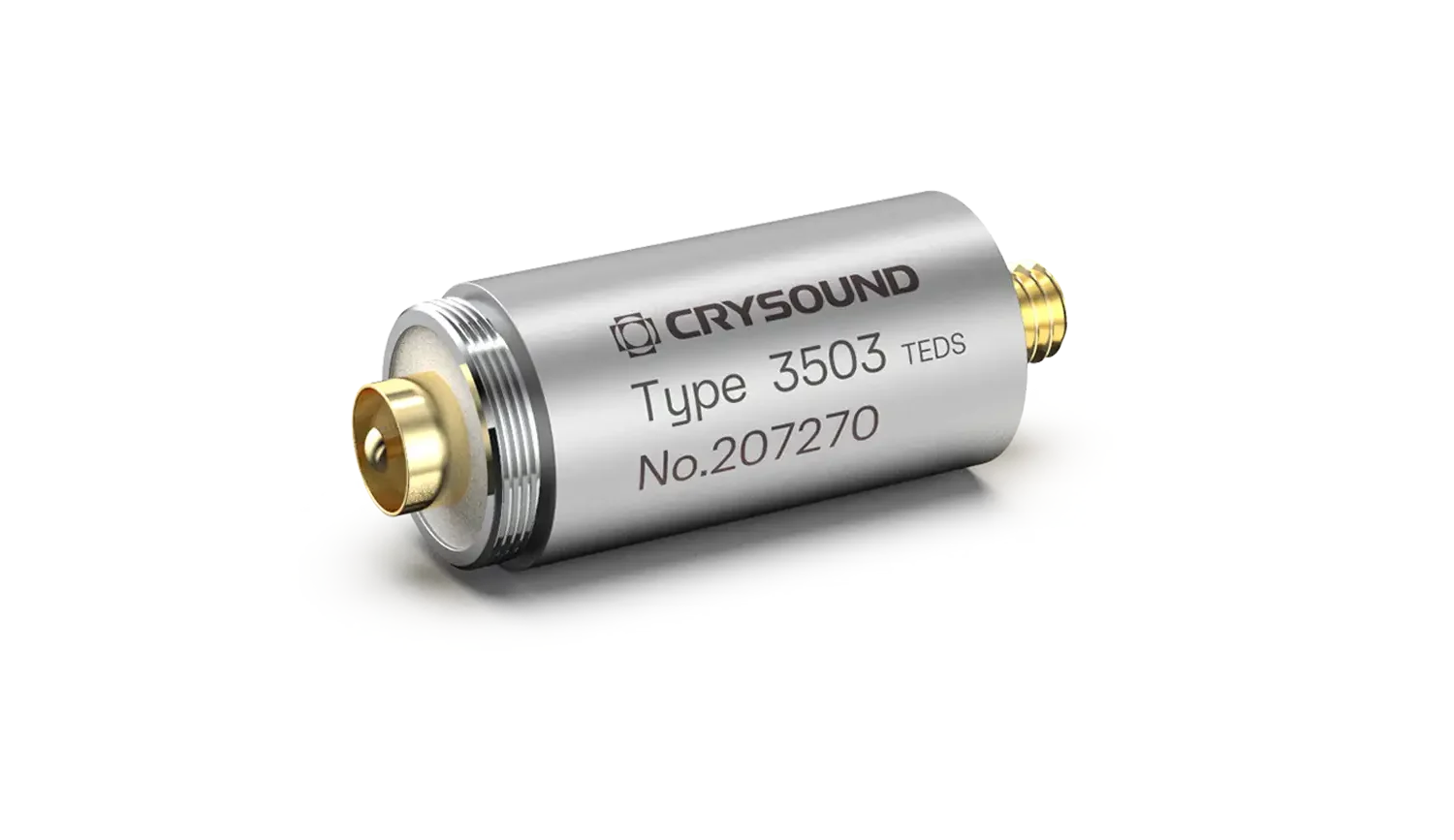 CRY3503 1/2" Preamplifier, IEPE, Microdot Connector, Very Short