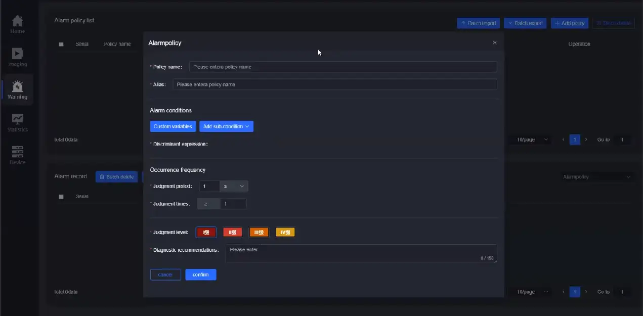 Support Custom Work Settings