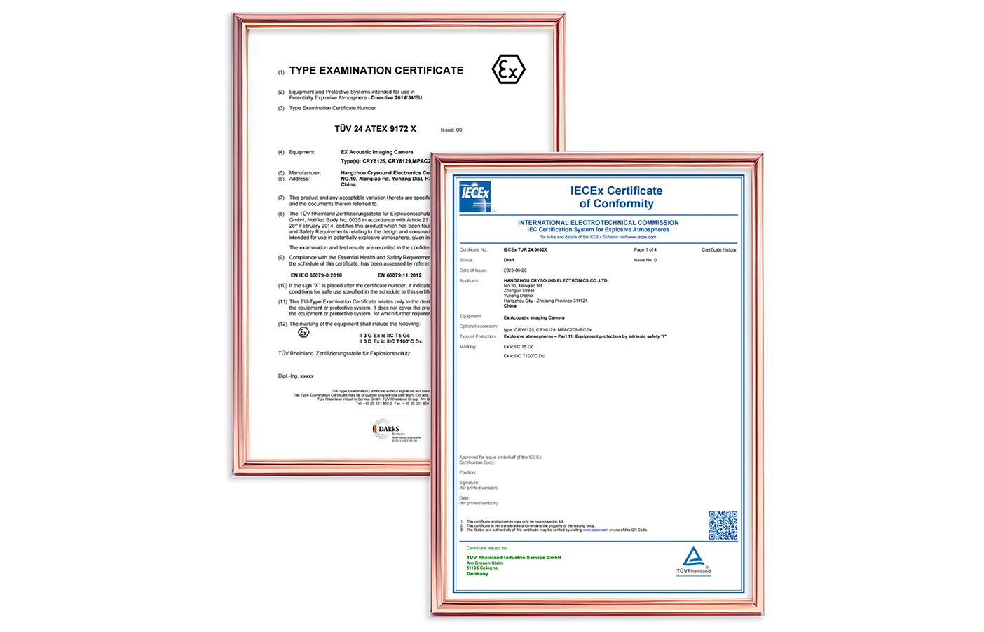 The Industry's First with TÜV-Certified Dual Explosion Protection