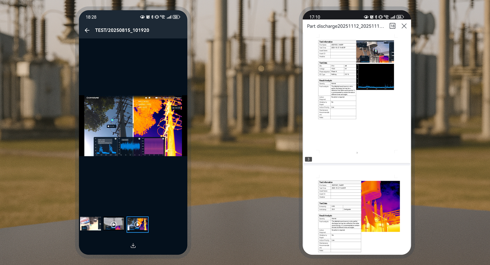 Preview Photos, Videos, and Reports